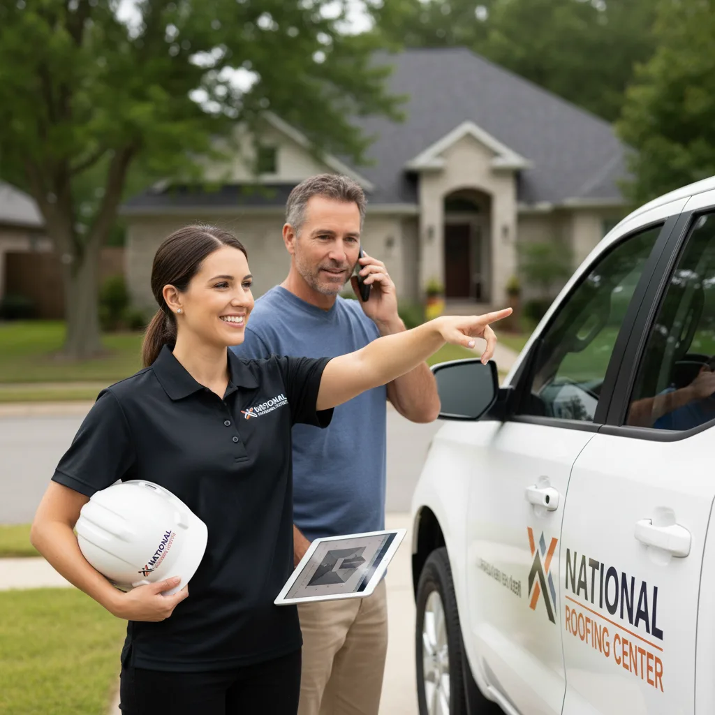National Roofing Center customer support in Gibbon